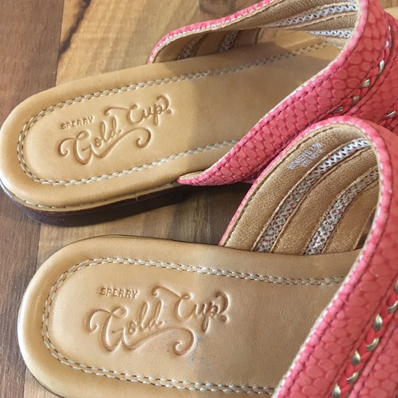 Sperry gold Abby Anne Rose sandals - Picture 3 of 6